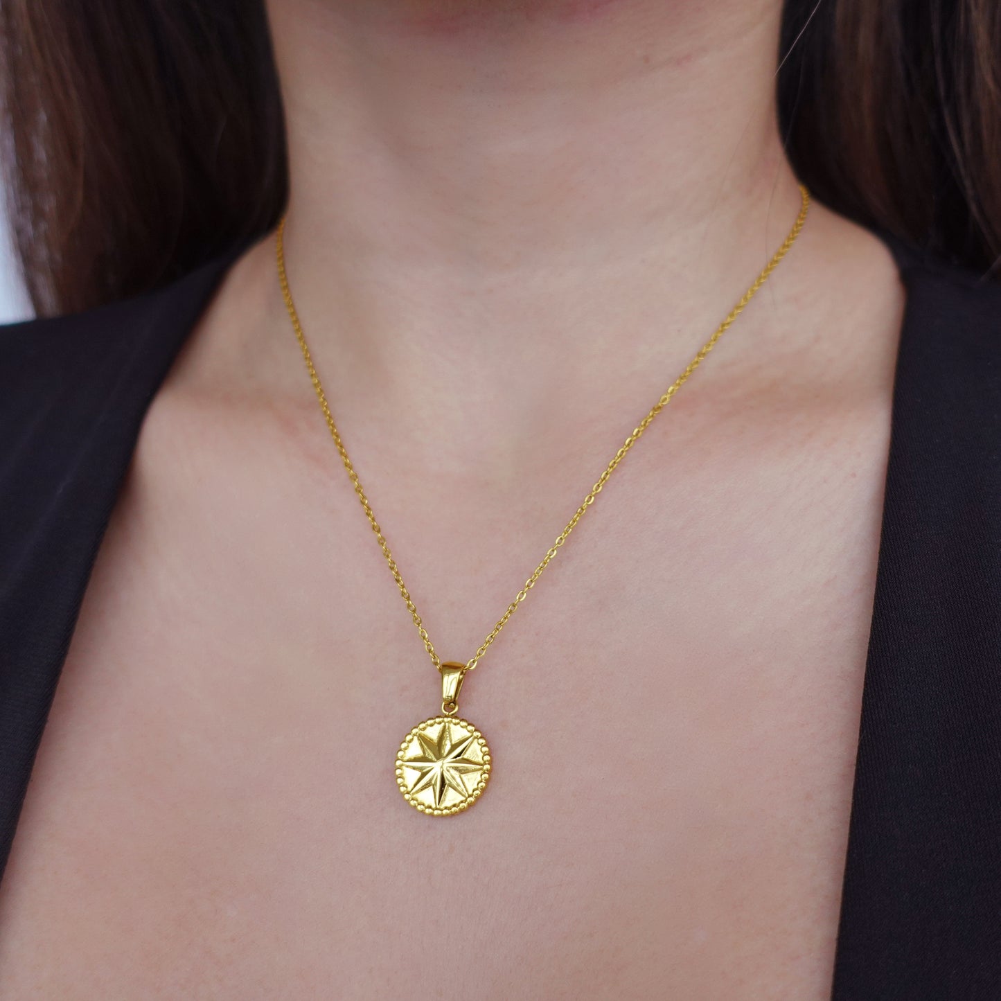 Coin Star Necklace