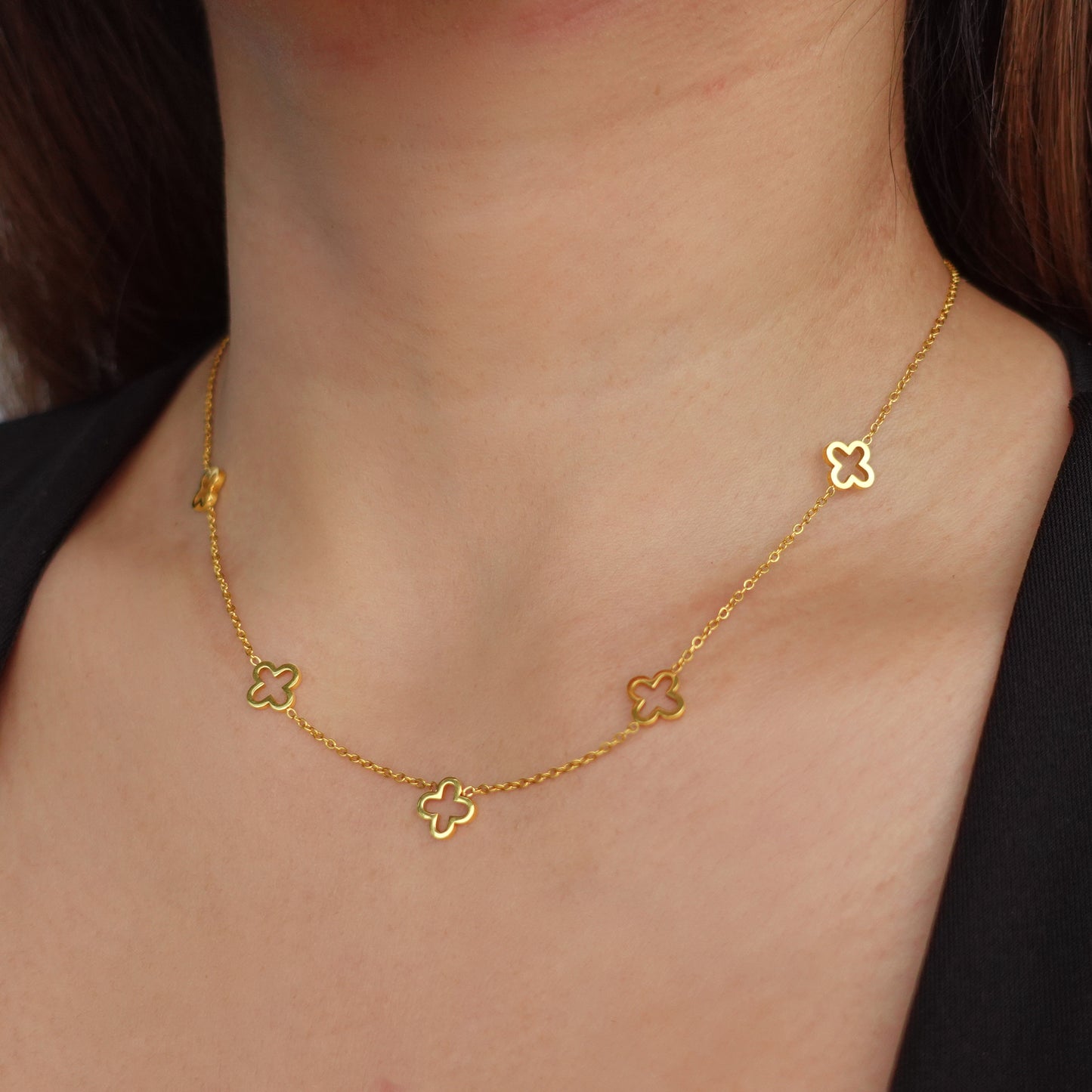 Four Leaf Clover Necklace