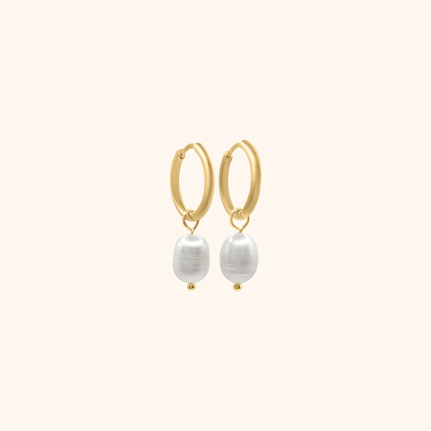 Pearl Hoops